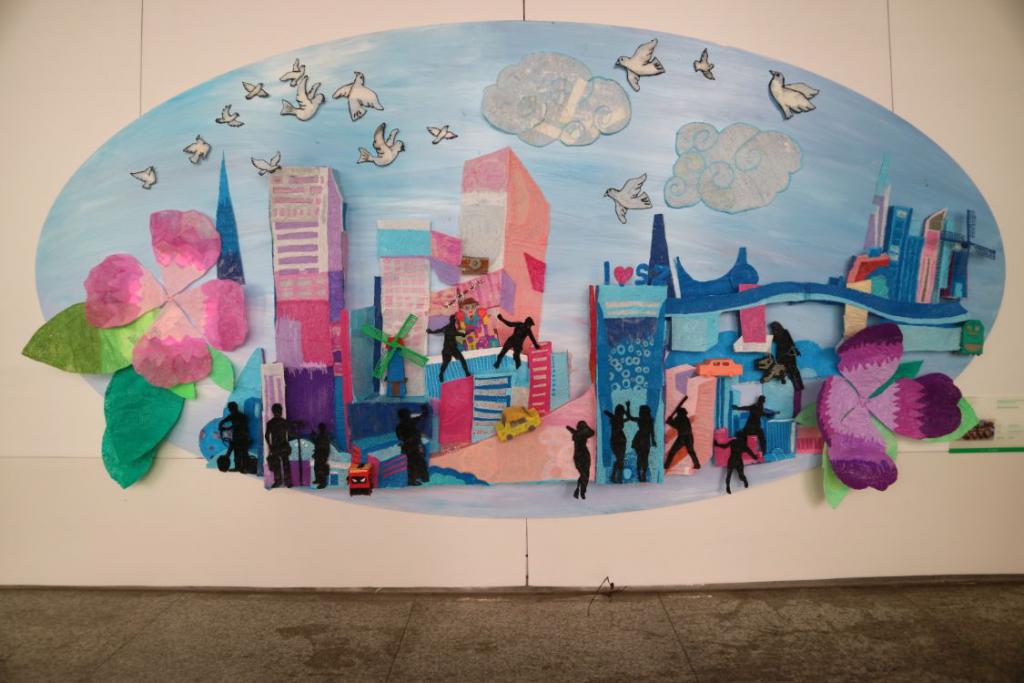 翠竹外国语实验学校第13届校园文化艺术节美术作品展让人惊艳